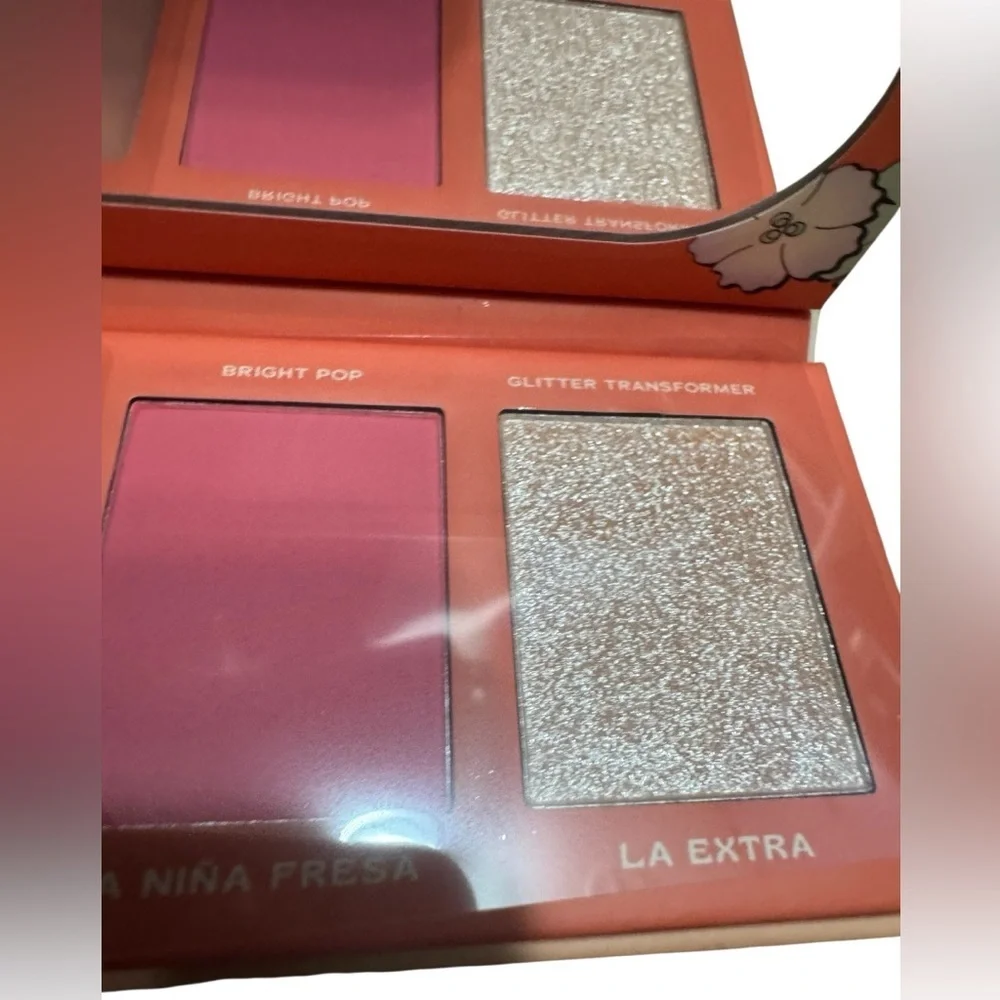 Alamar Cosmetics VIVA LAS CHEEKAS Cheek Palette - FAIR/LIGHT 3 Colors BNIB